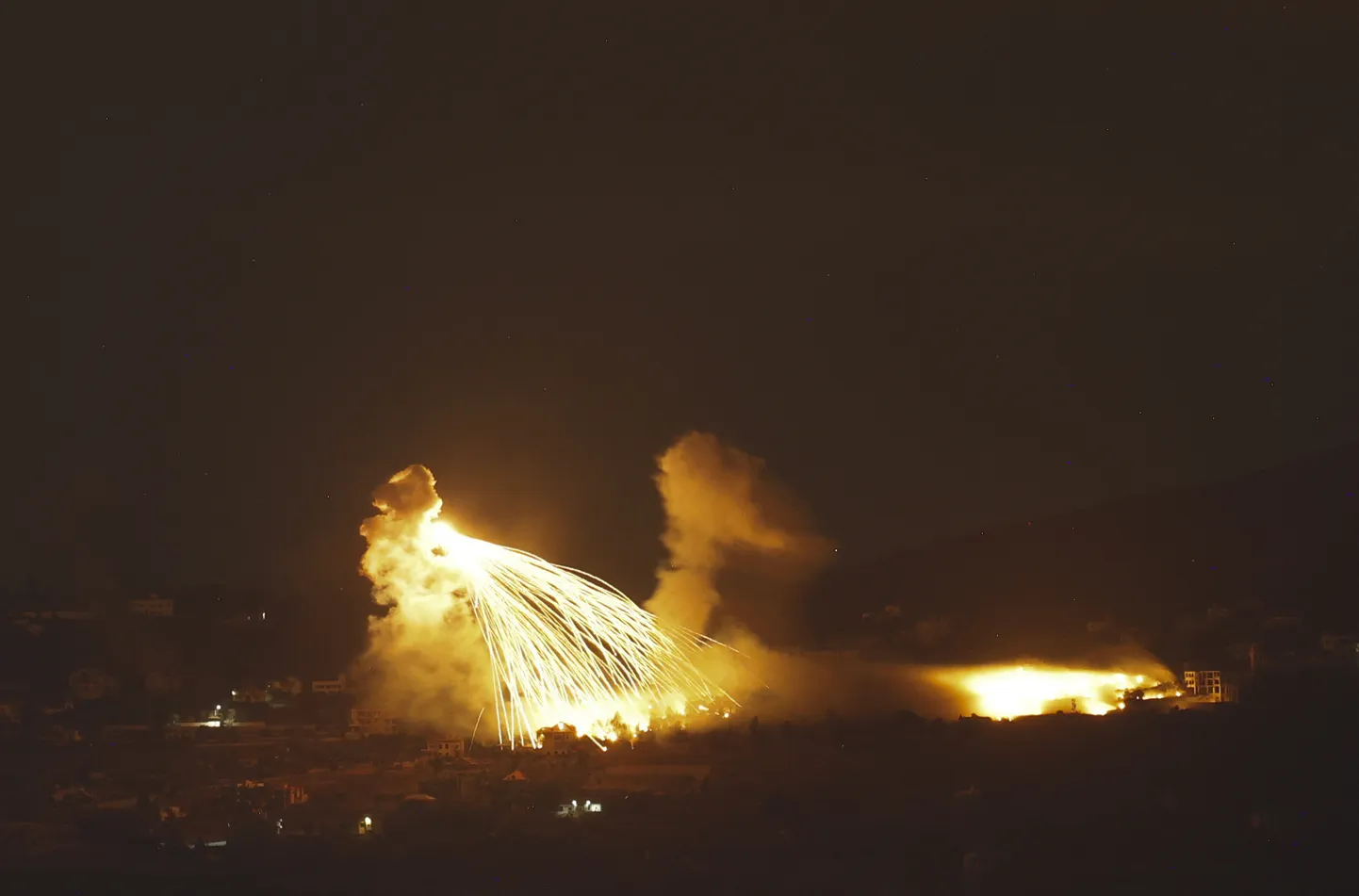 Foto Iisraeli ja Liibanoni piirialadelt.
