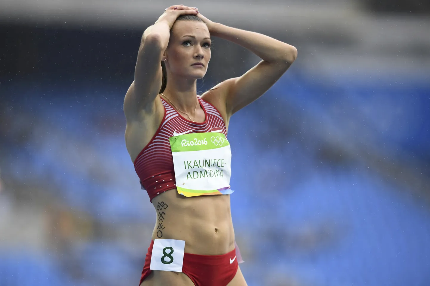 Latvijas vieglatlēte Laura Ikauniece