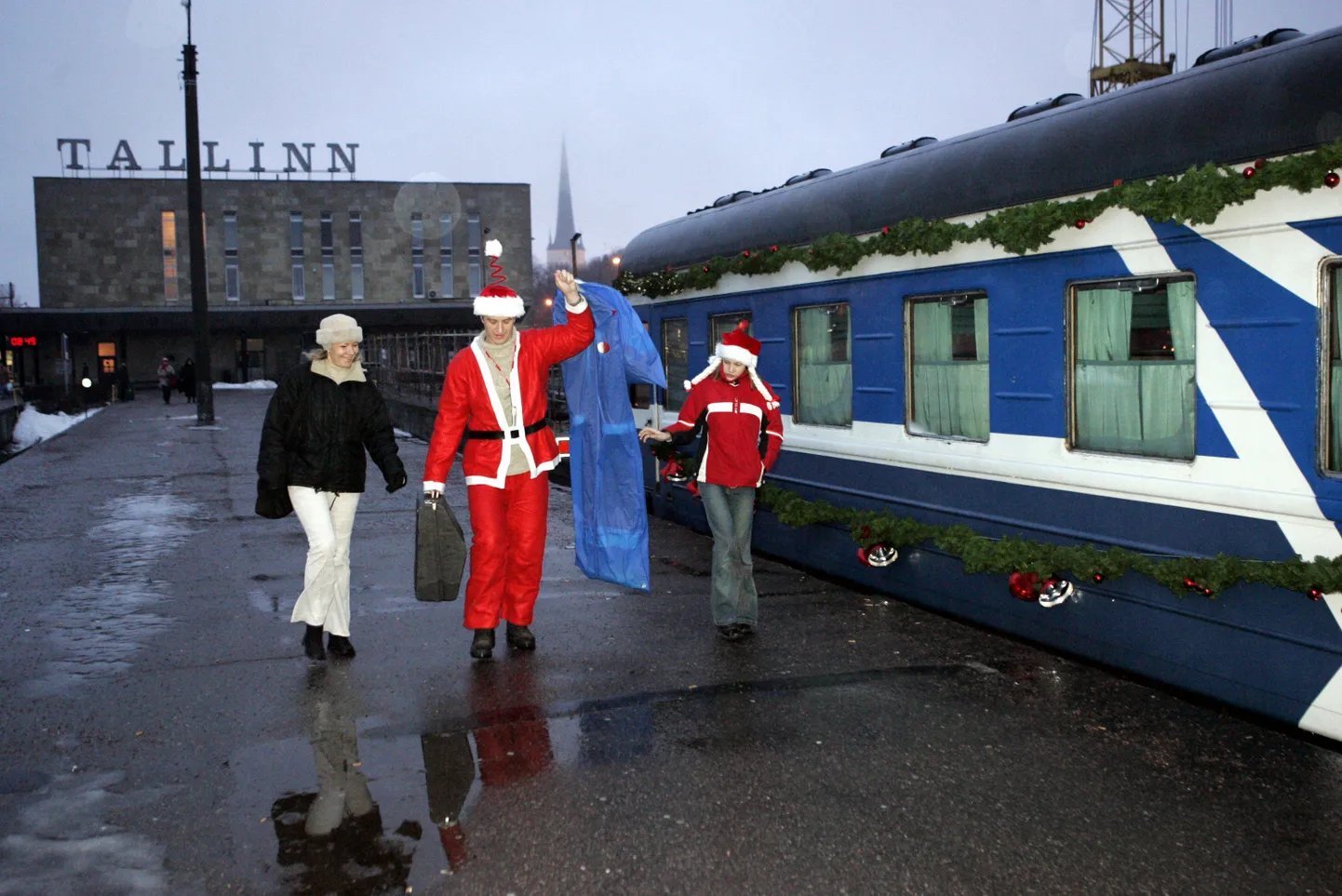 Eesti Raudtee jõulurong stardib sel pühapäeval.