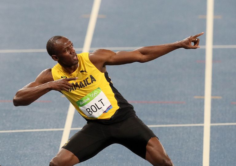 2016. aasta Rio olümpial 200 meetri jooksu võitnud Usain Bolt