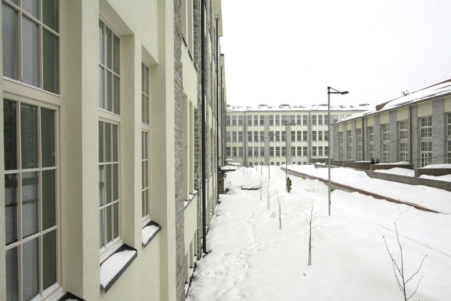 Mainekas Lutheri kvartalis Tallinnas on pärast vahepealset vaikust valmimas uued korterid.