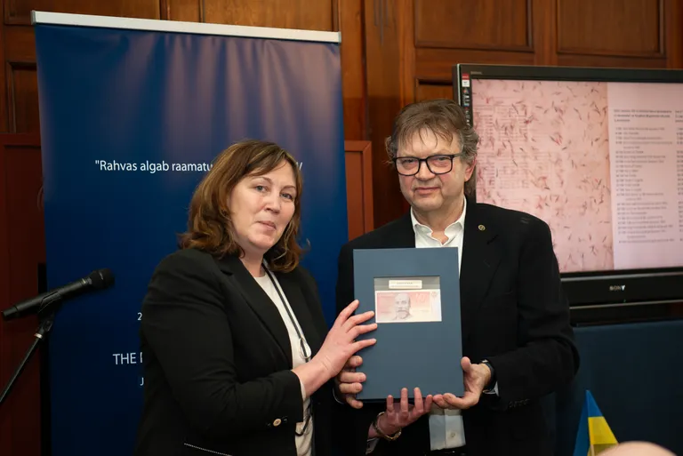 Eesti krooniraamatu esitlus Eesti Panga muuseumis 29.03.2025.