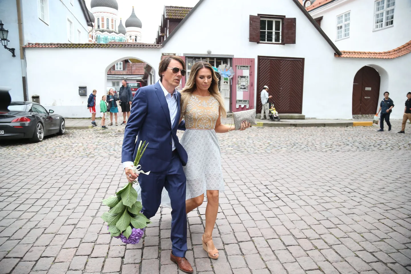 Taavi ja Luisa pulma saabujad