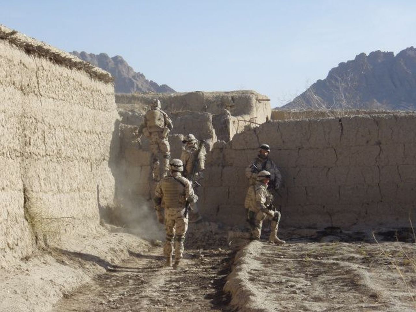 Eesti sõdurid Afganistanis.