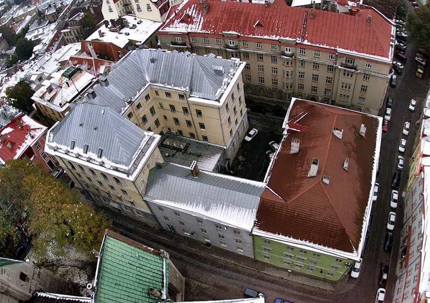 Здание МВД, вид сверху. Иллюстративное фото.