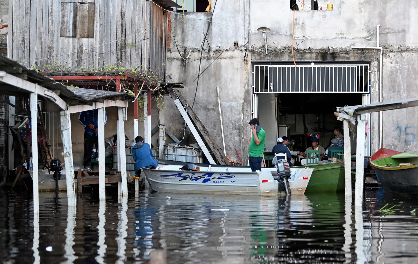 Üleujutused Paraguays.