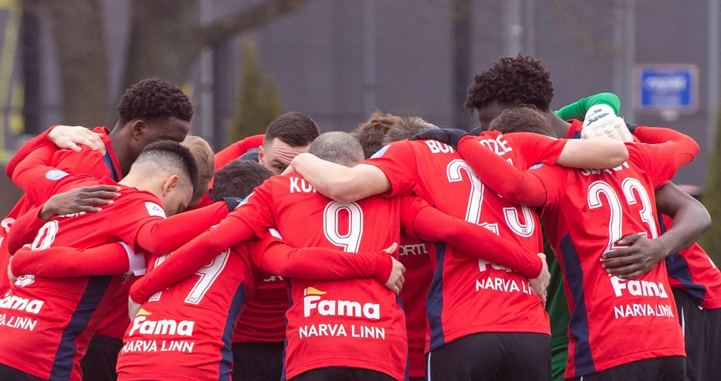 Narva Transi jalgpallimeeskond.
