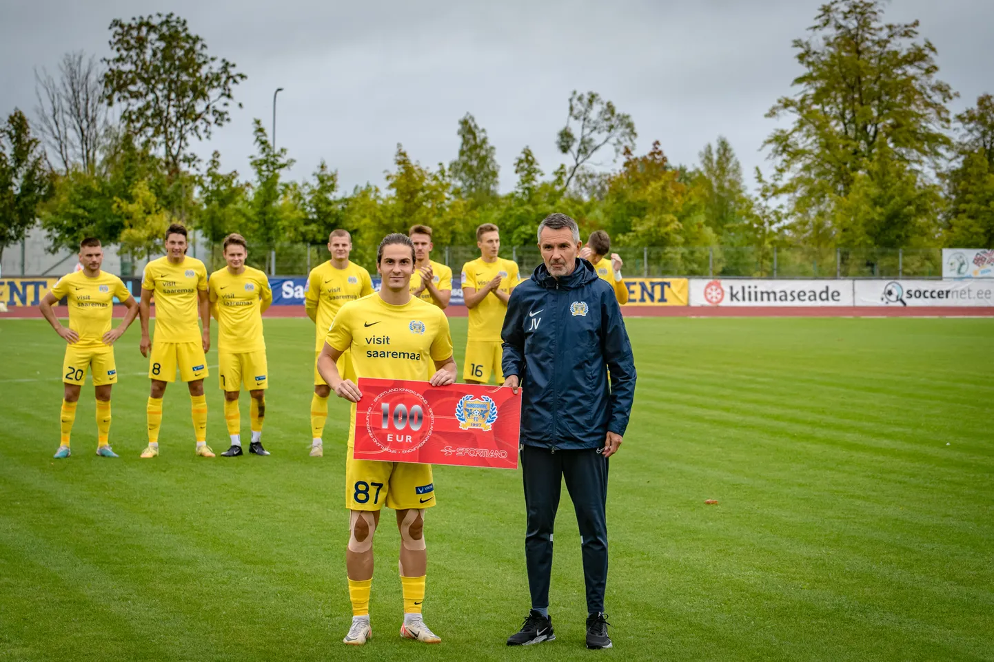 FC Kuressaare augustikuu parim mängija on Rasmus Saar