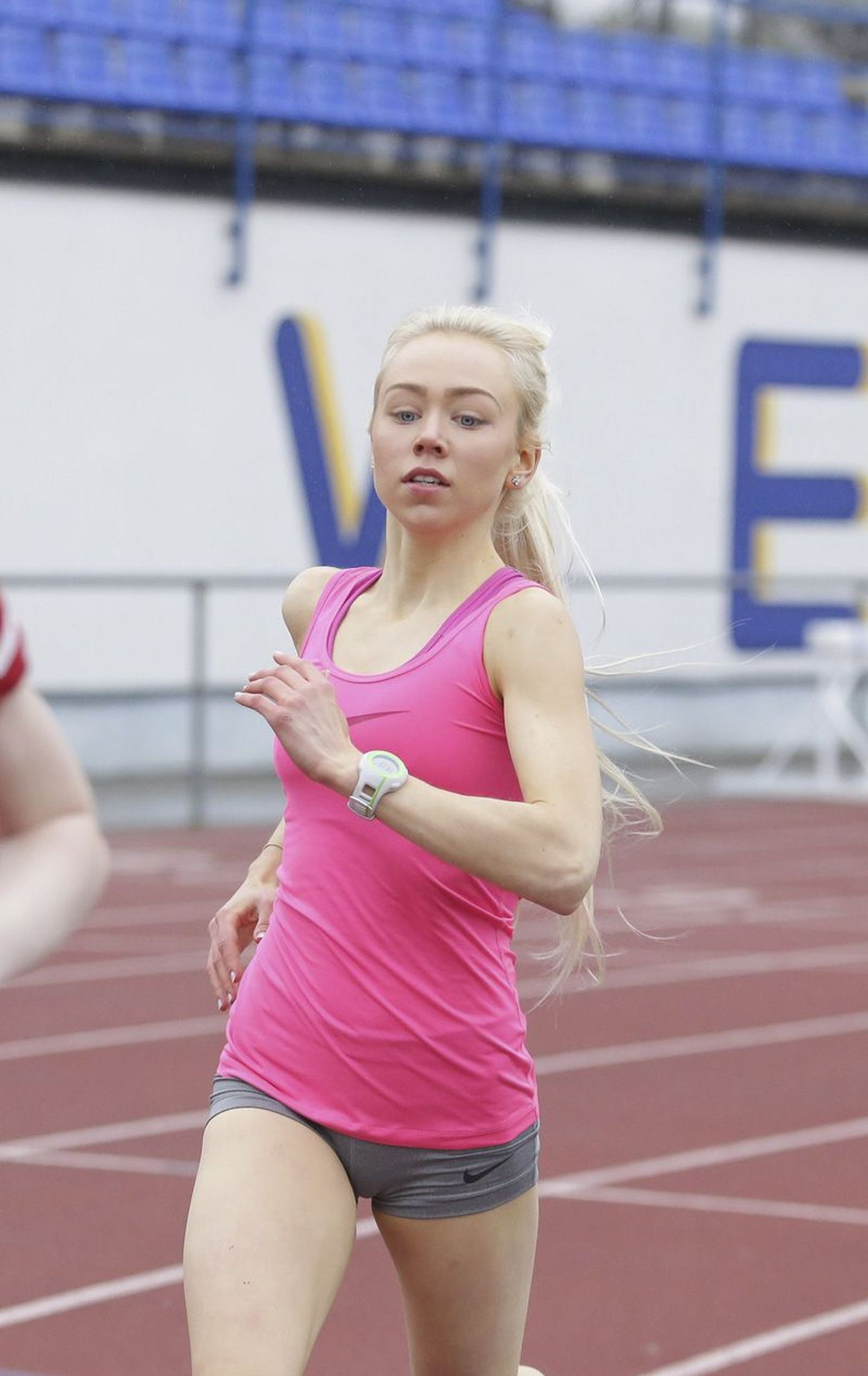 Jooksuneiu Elery Zadonski võttis võistlust pigem treeninguna.
