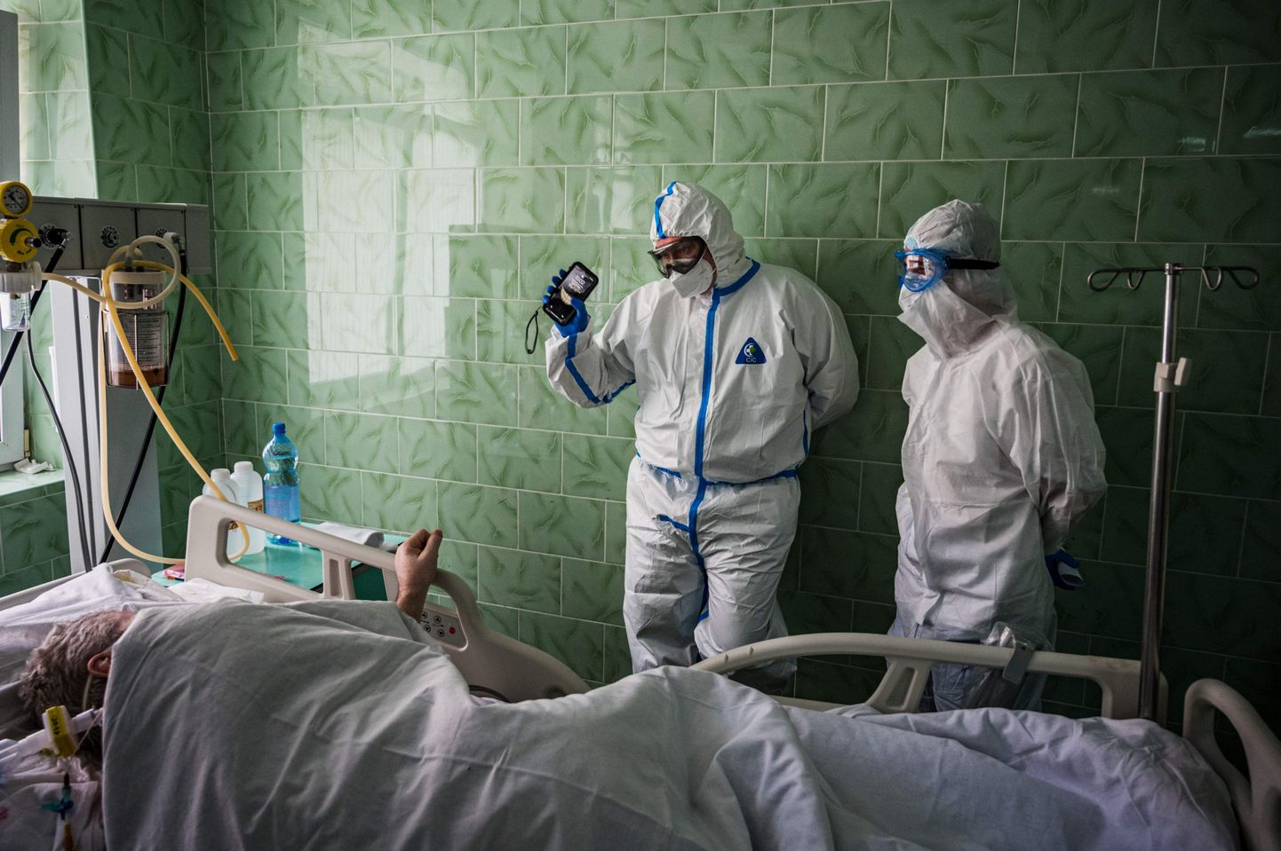 Mediķi Maskavas slimnīcā
