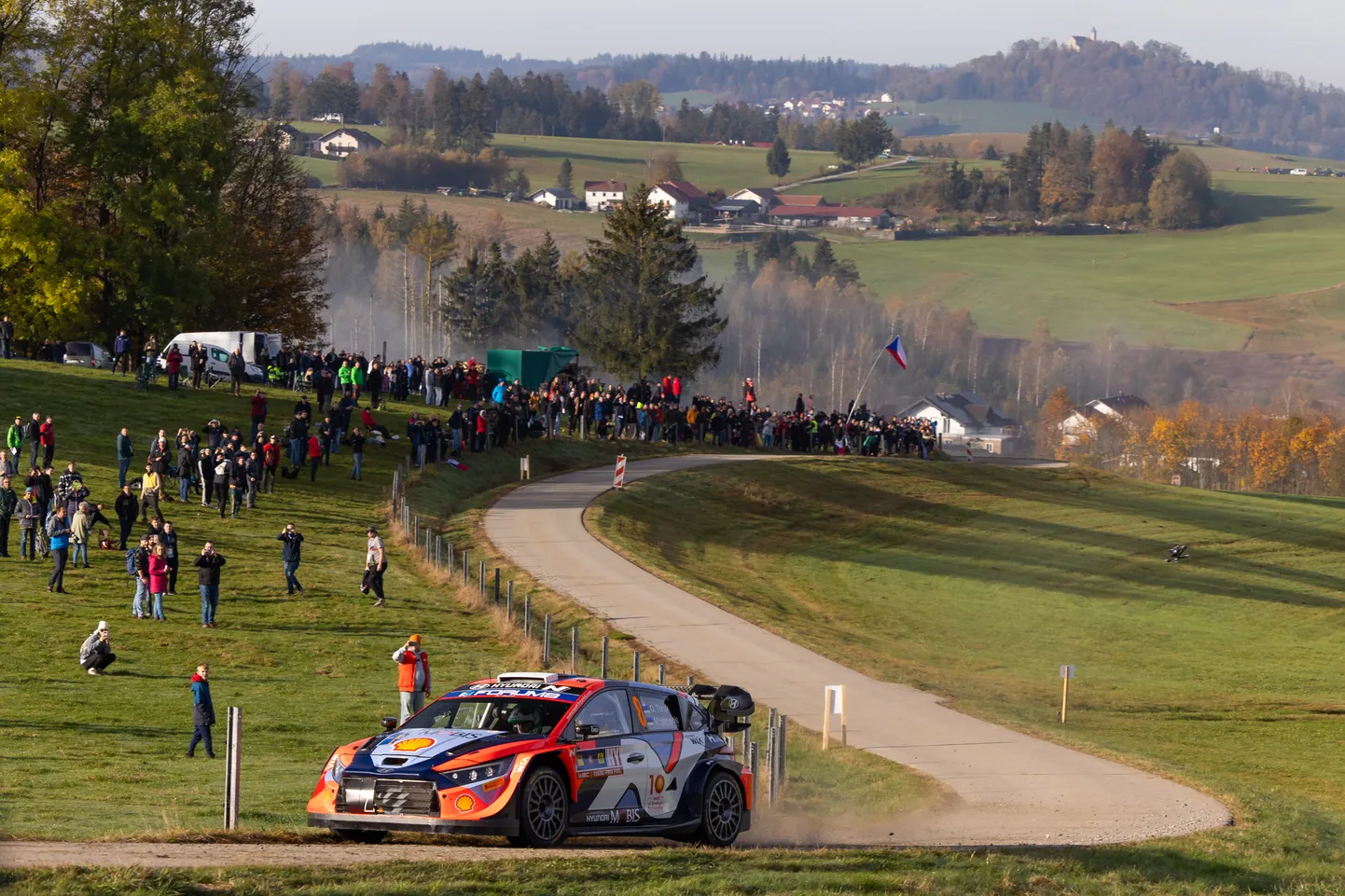 Ott Tänak ja Martin Järveoja Kesk-Euroopa rallil.