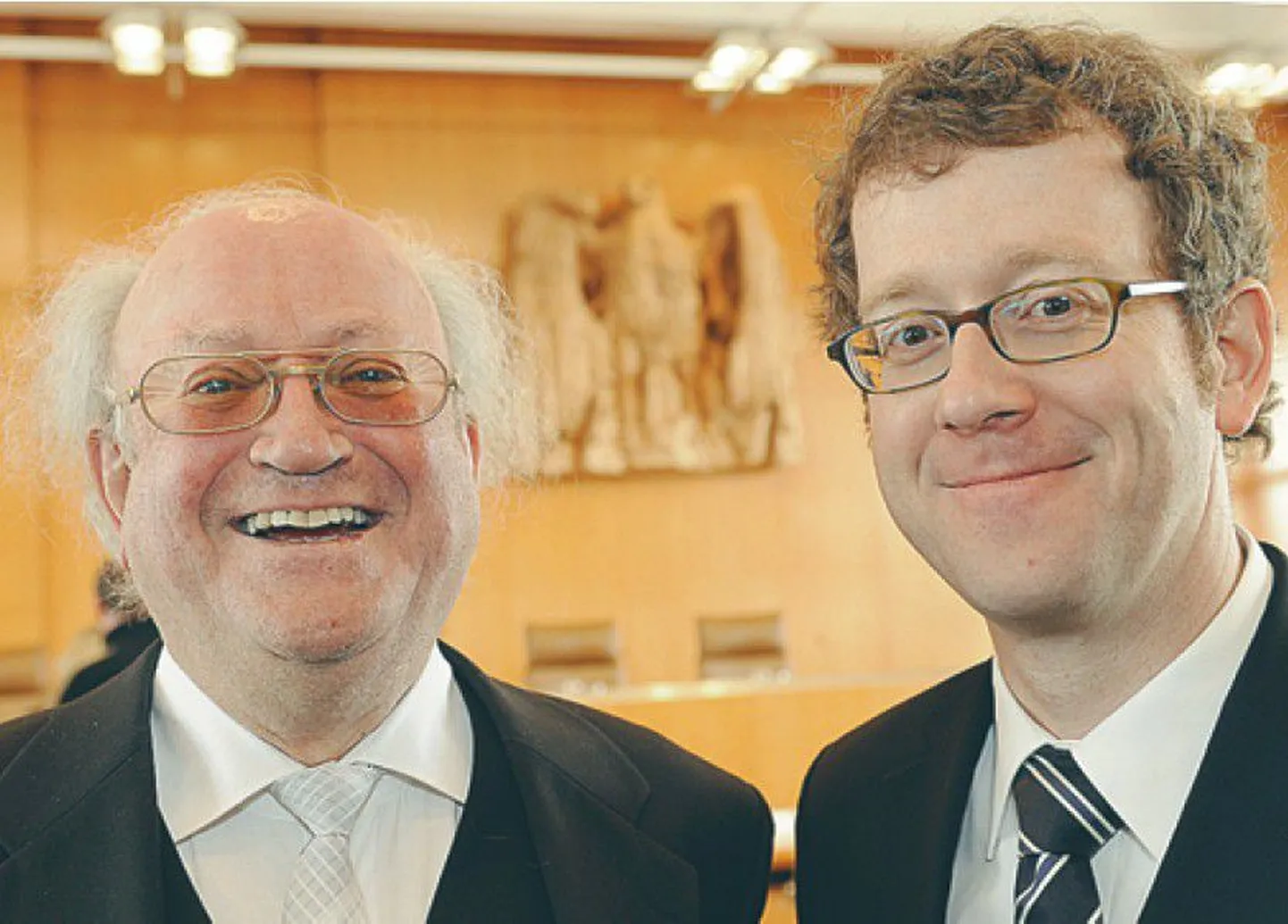 Joachim Wiesner (vasakul) ja Ulrich Wiesner, kelle hagi tõttu ei saa ka Saksamaa valimistel e-hääletada.