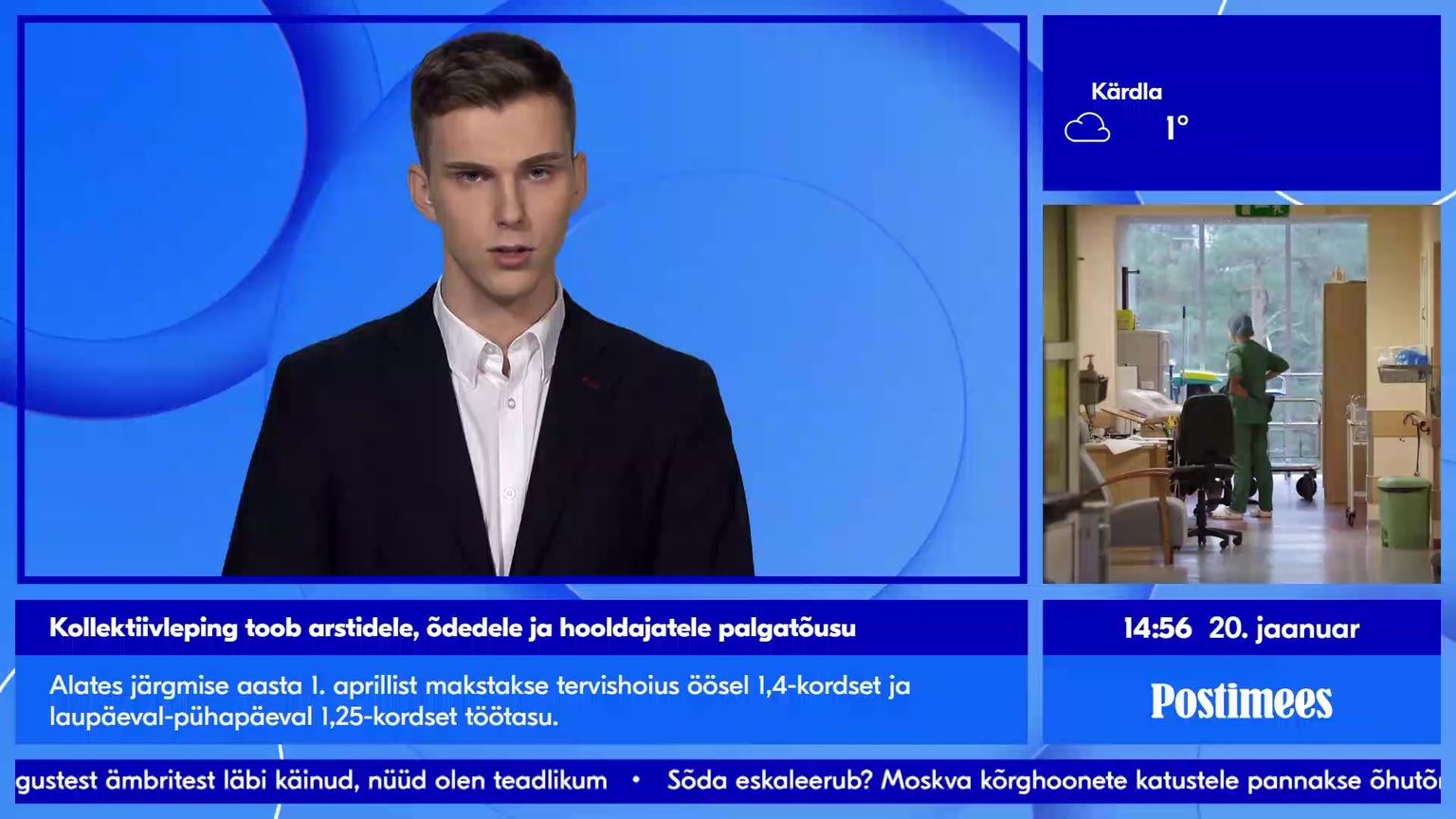 POSTIMEHE TELEUUDISED Kollektiivleping toob arstidele, õdedele ja ...