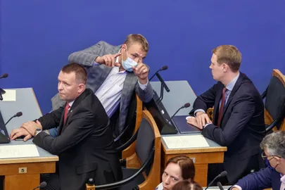 Lauri Läänemets (vasakul) ja Raimond Kaljulaid.