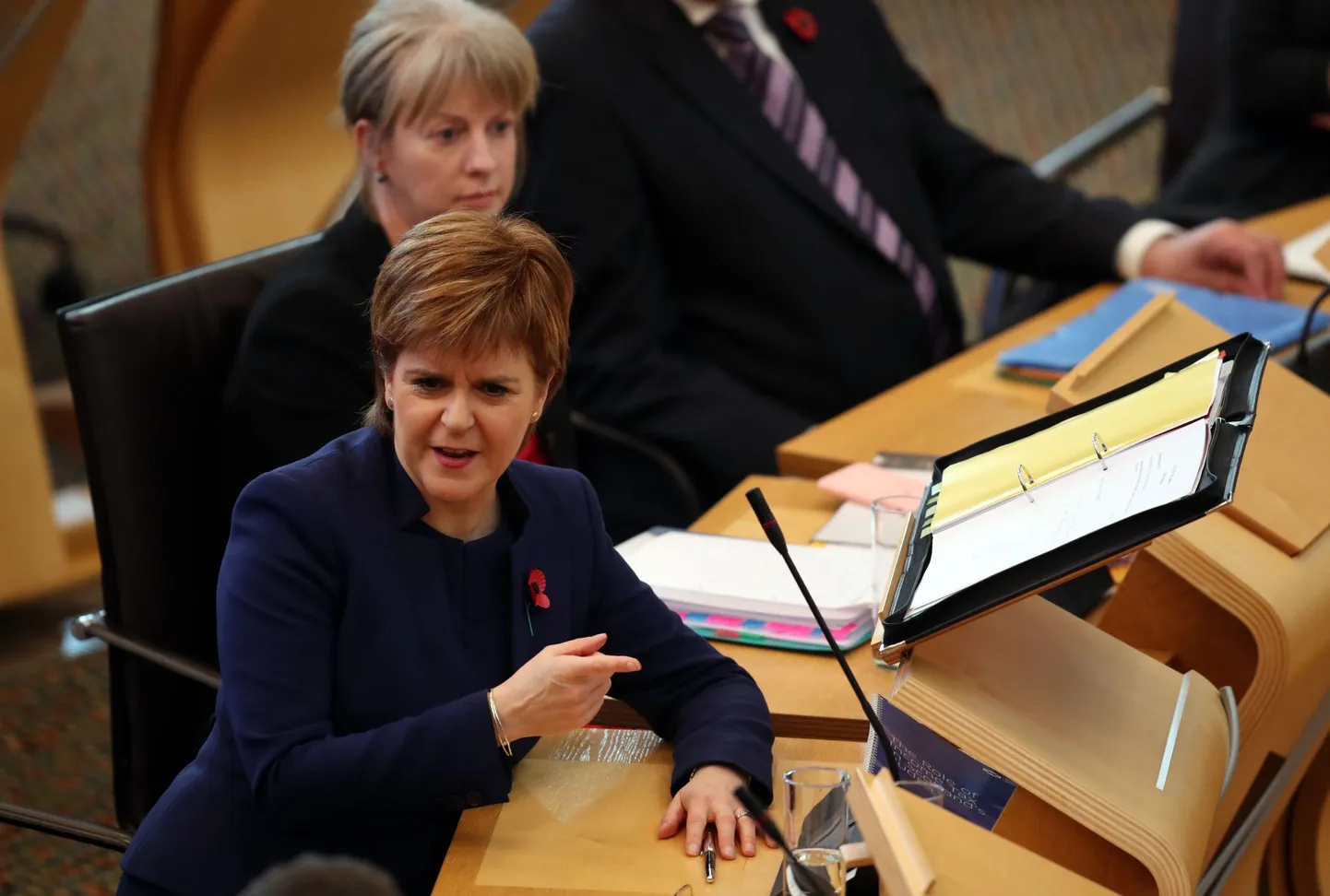 Nicola Sturgeon.