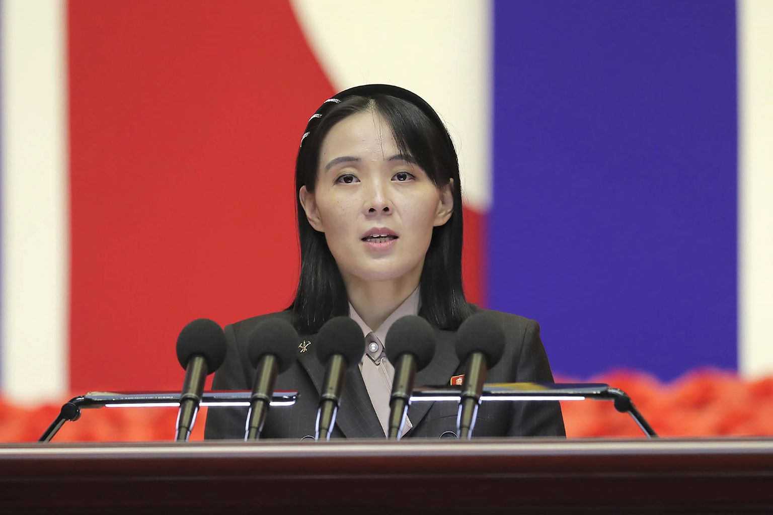 Põhja-Korea liidri Kim Jong-uni mõjukas õde Kim Yo-jong.