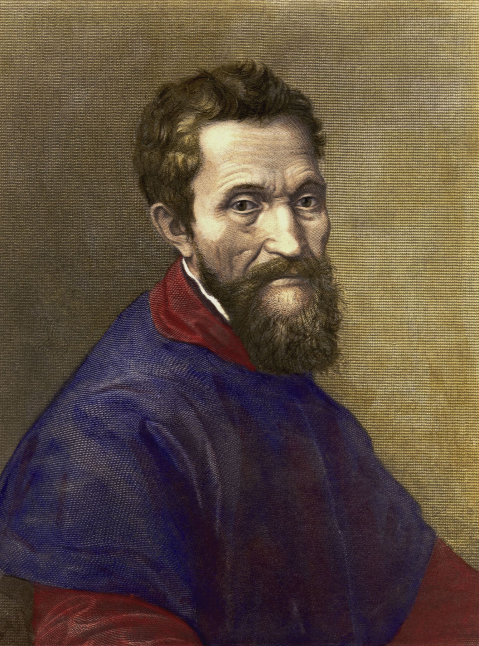 Michelangelo portreemaal