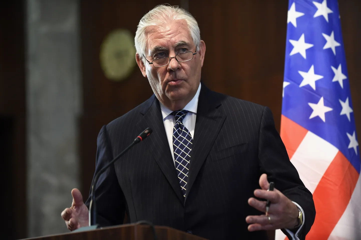 Ameerika Ühendriikide välisminister Rex Tillerson.