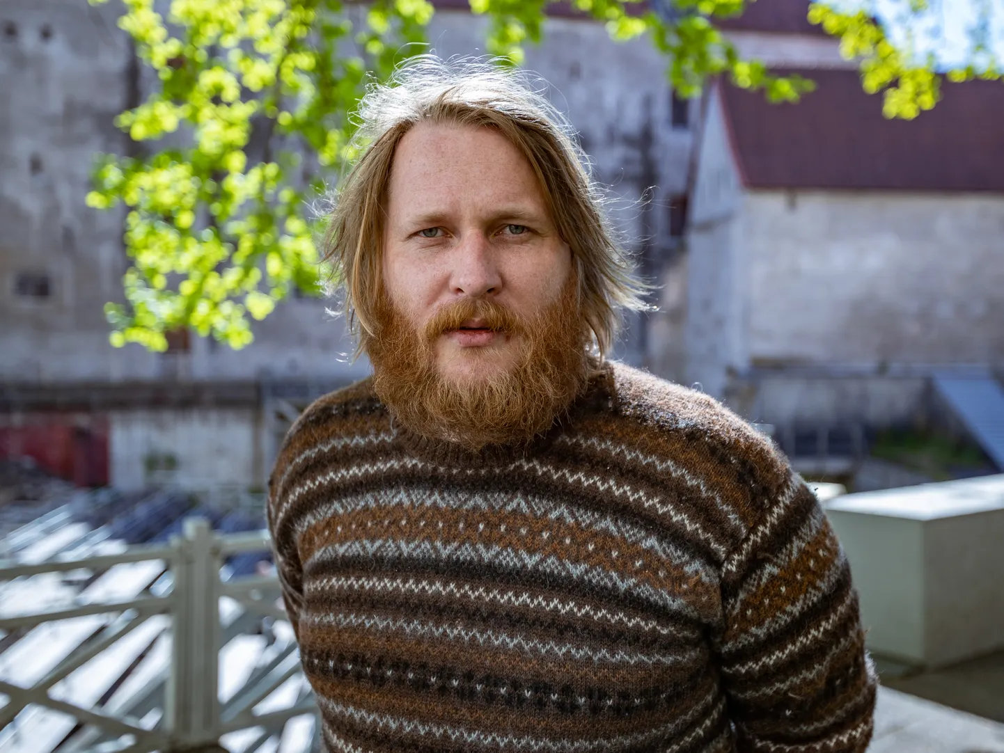 XIII noorte laulu- ja tantsupeo väljakute kujundaja Kristjan Suits.