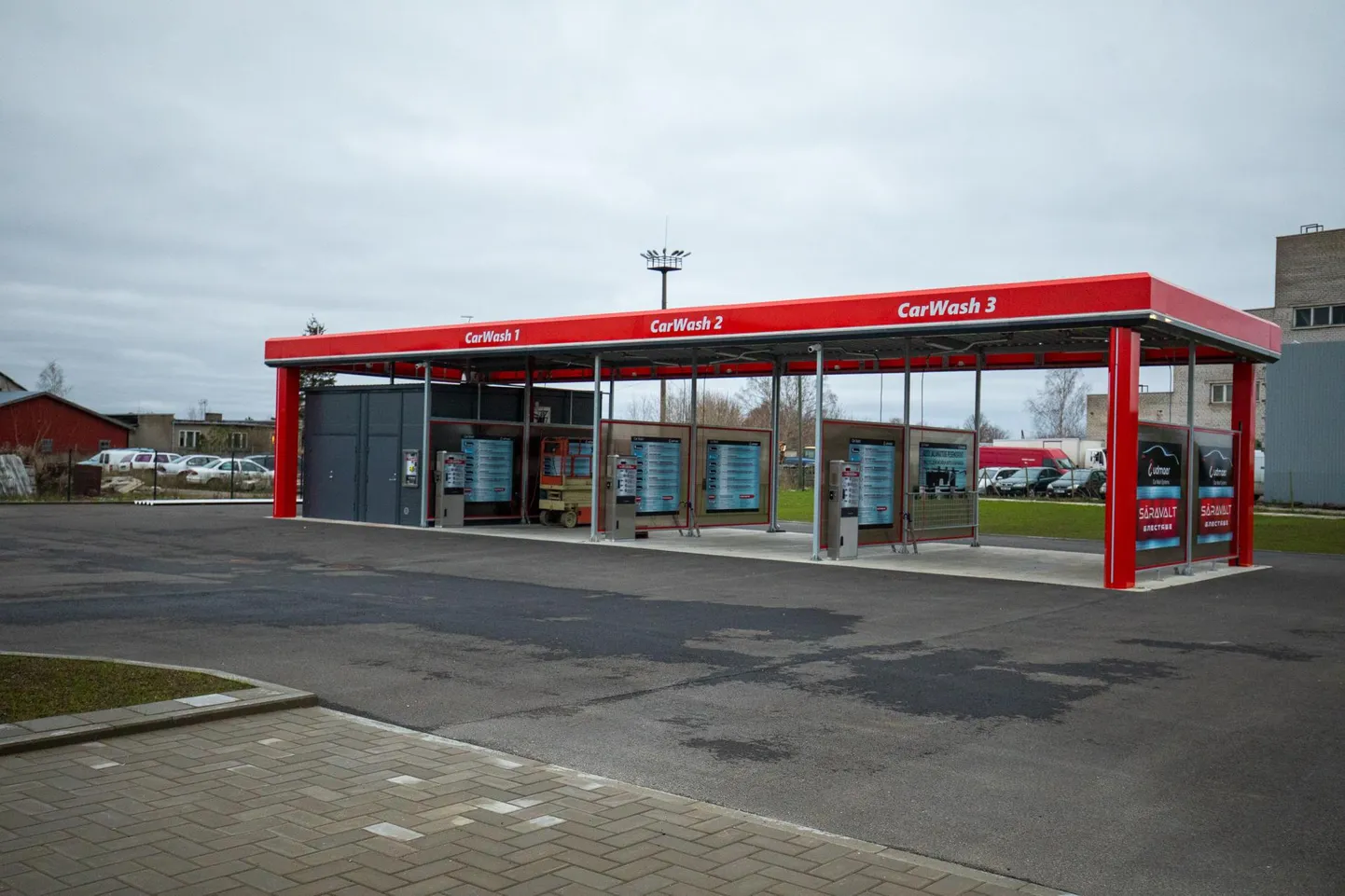 CarWashi selvepesula Rakveres Võidu tänaval.