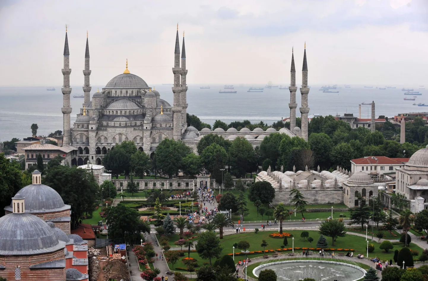 Голубая мечеть в Стамбуле.