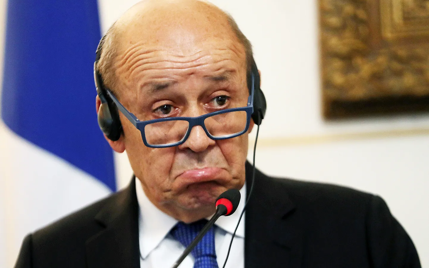 Francijas ārlietu ministrs Žans Īvs Ledriāns