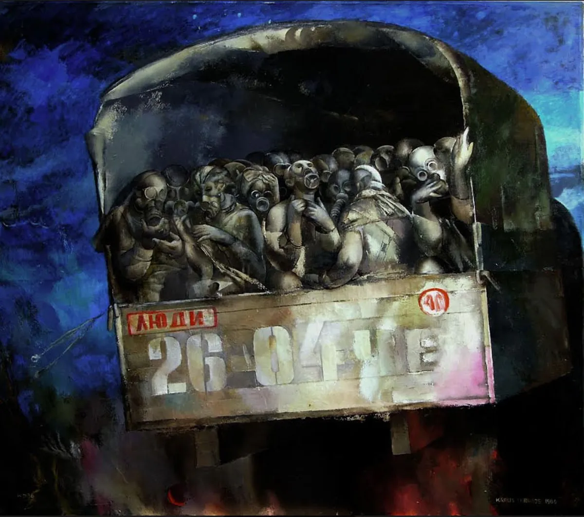 Kārlis Dobrājs «Černobiļa. Jūsu reiss nākamais» 1986