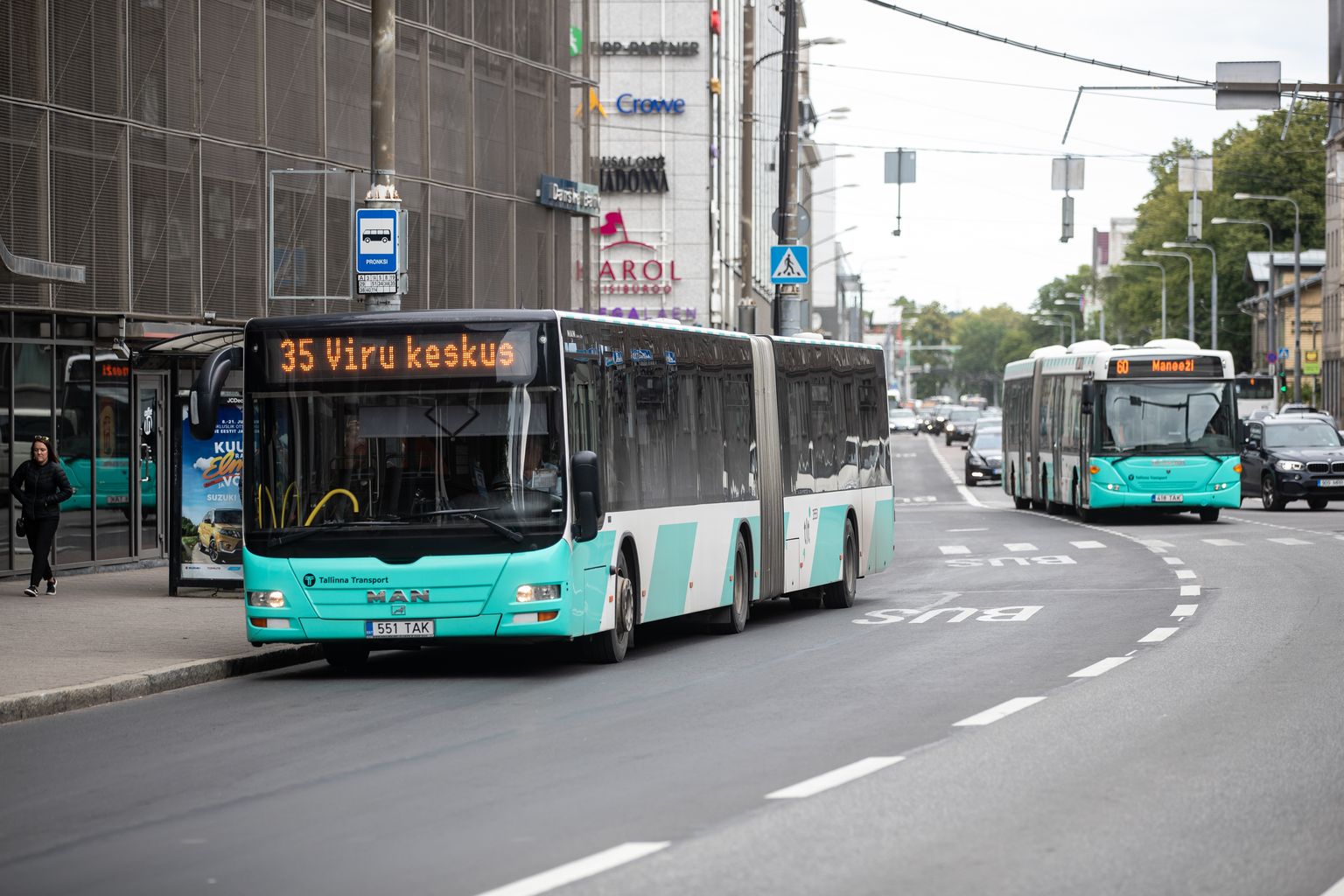 Таллиннские автобусы.