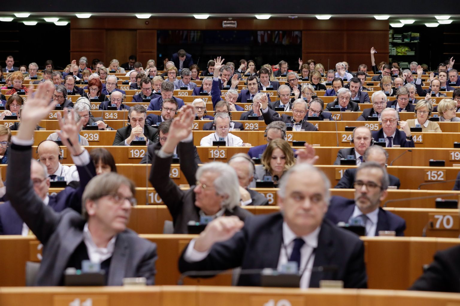 Голосование в Европарламенте