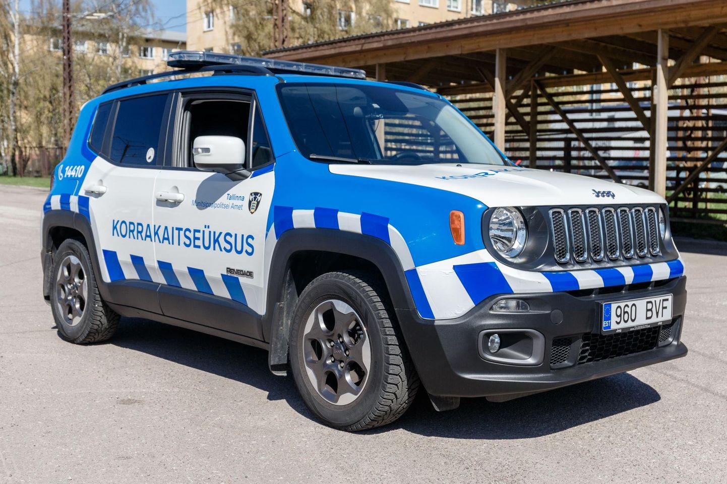 Tallinna Munitsipaalpolitsei (MUPO) auto