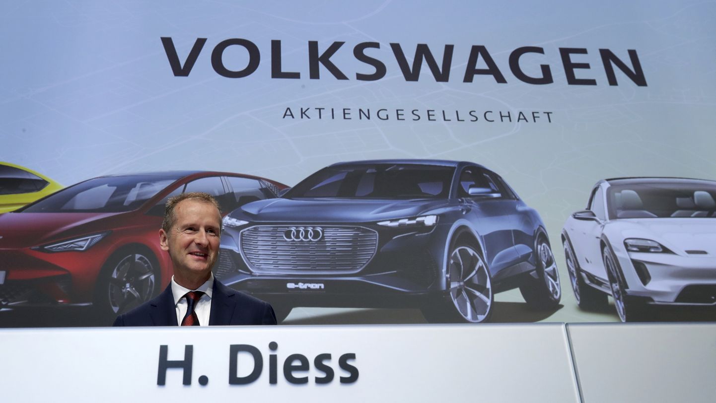 Volkswagen valdes priekšsēdētājs Herberts Dīss