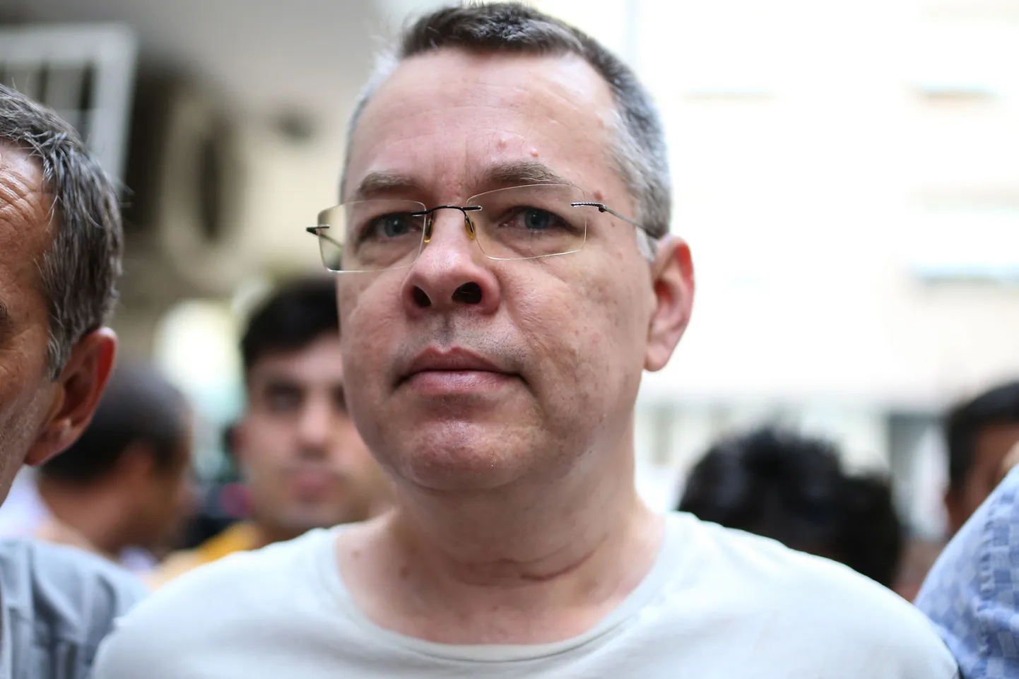 Türgis vahi all viibiv USA pastor Andrew Brunson.