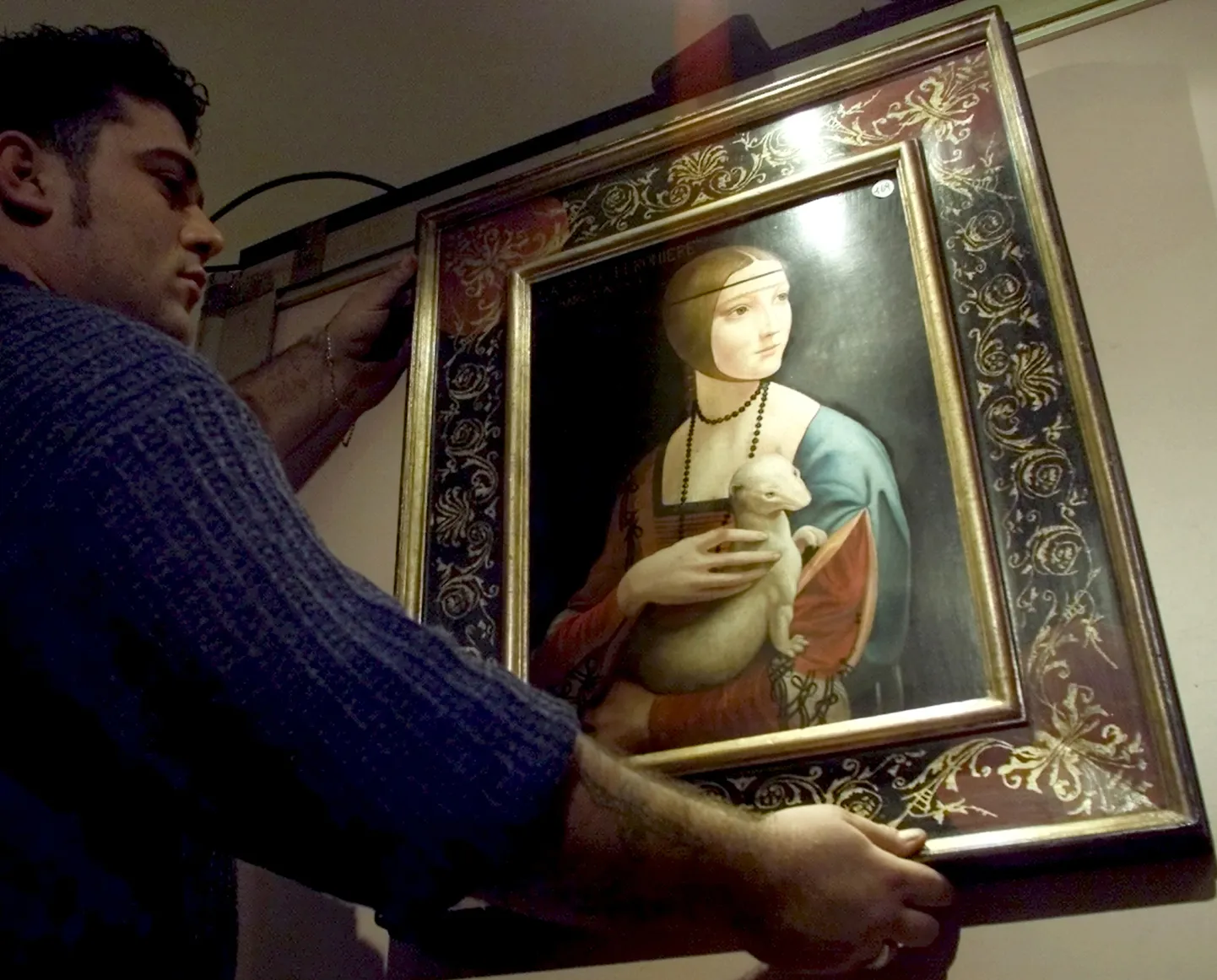 Kelm plaanis võltsitud da Vinci maali müüa Milanos 1,3 miljoni eest, kuid pettusele saadi aegsasti jälile. Pilt on illustreeriv!
