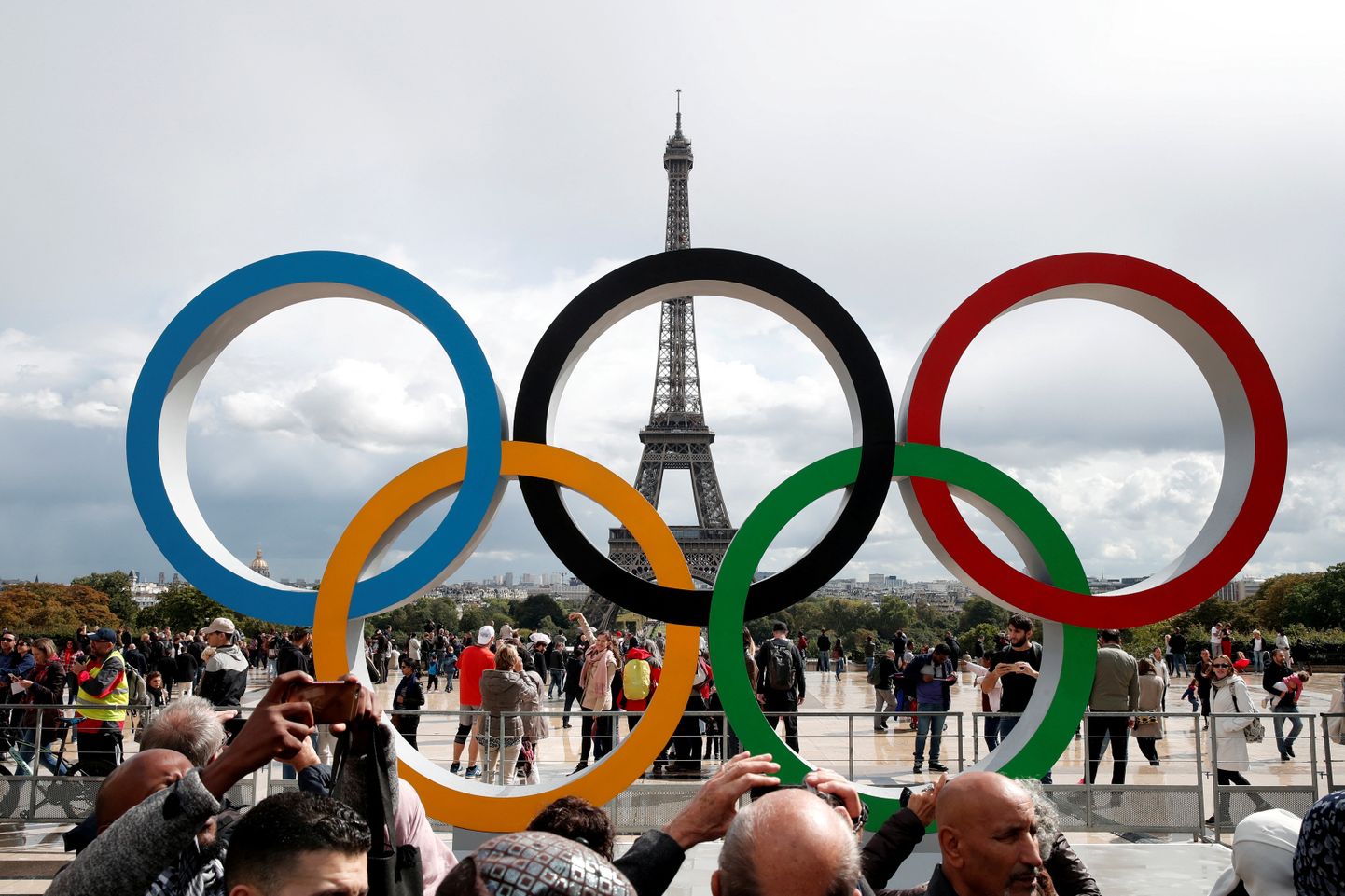 Olümpiarõngad Pariisis.