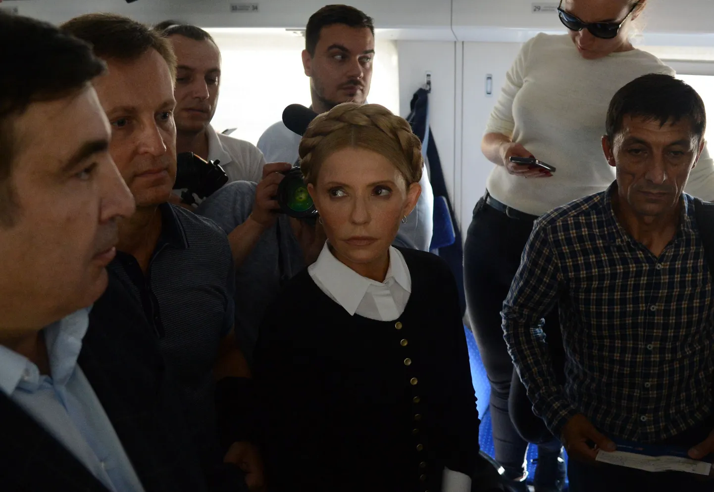 Julija Tõmošenko ja Mihheil Saakašvili.