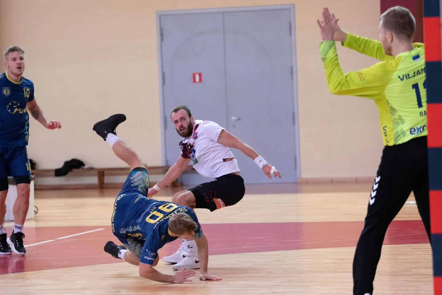 Viljandi HC ennastsalgav kaitse ja väravavaht Rasmus Ots osutusid ületamatuks nii Balti liiga tiitlikaitsjale eile kui ka Läti meistrile täna.