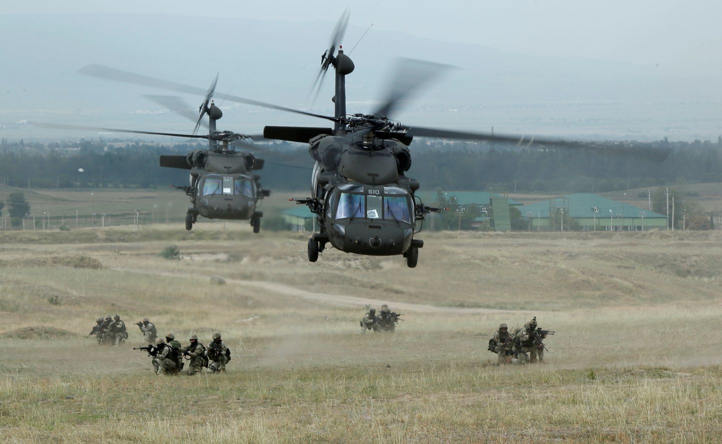 UH-60 Black Hawk helikopterid.