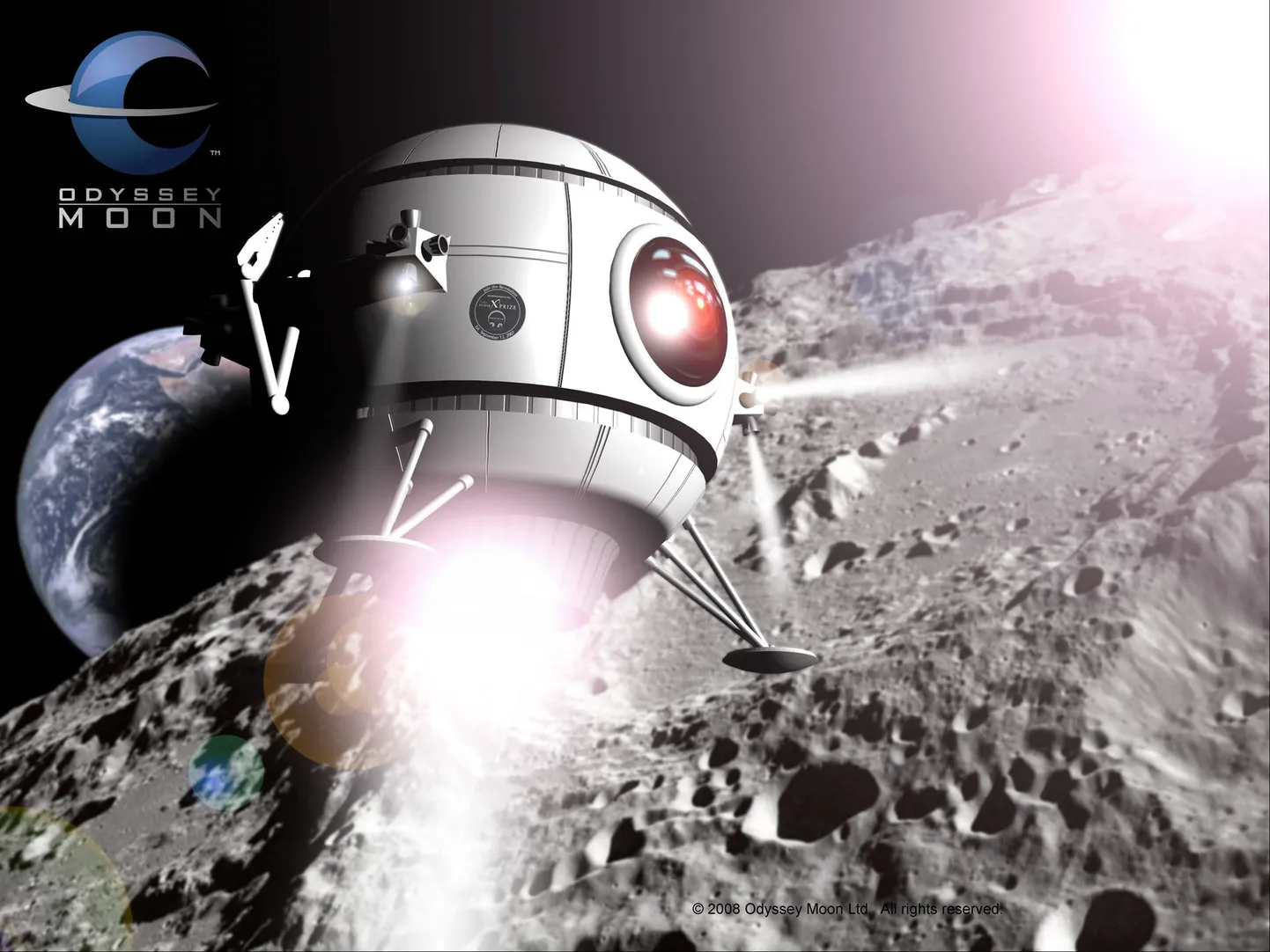 USA firma Celestis Inc. lubab alates järgmisest aastast Moon Rover roboti abil tuhaurnid Kuule viia