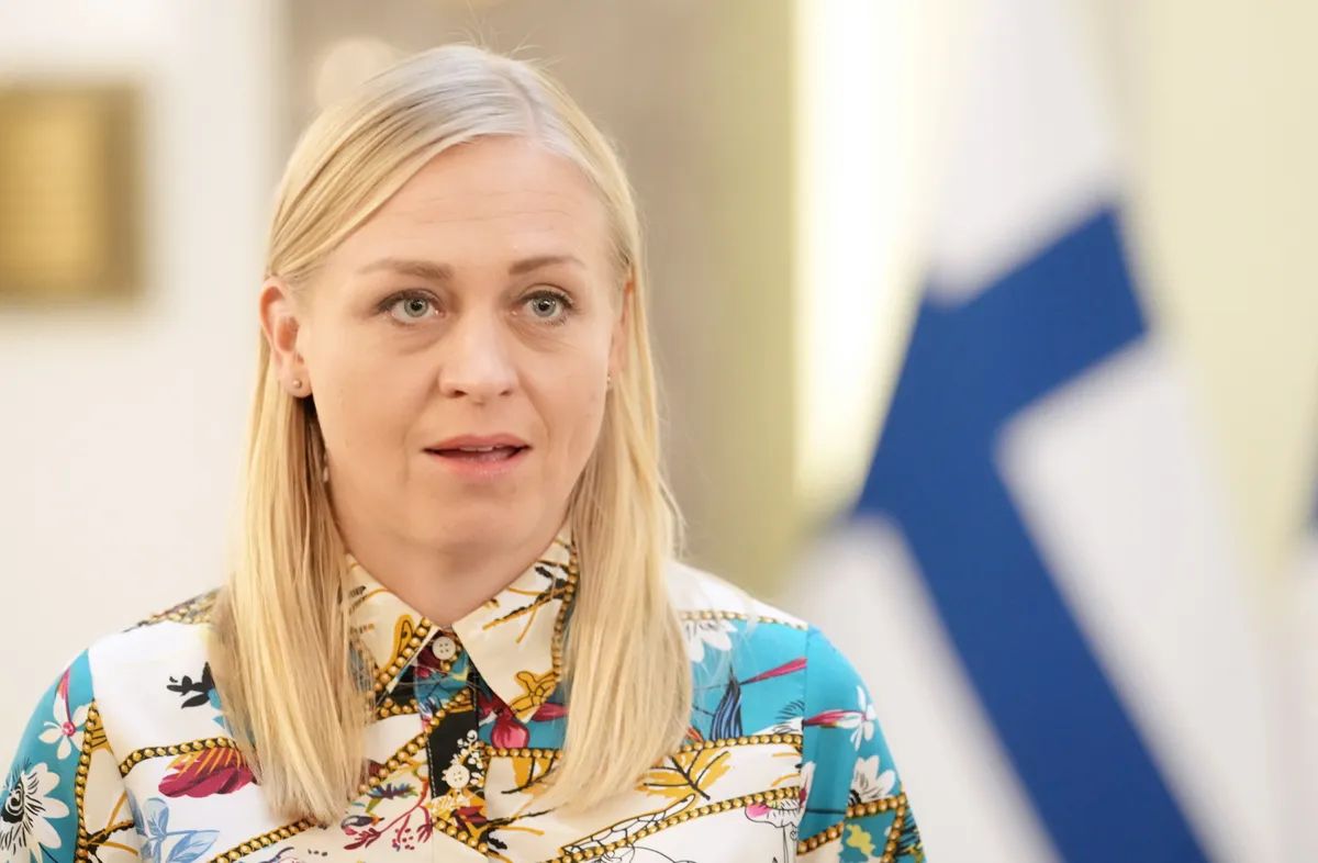 Foreign Minister of Finland Elina Valtonen.