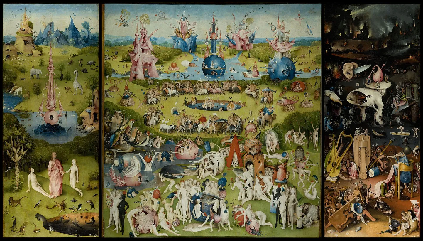 Hieronymus Bosch, «Maiste naudingute aed»