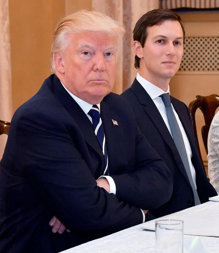 Donald Trump (vasakul) ja Jared Kushner.