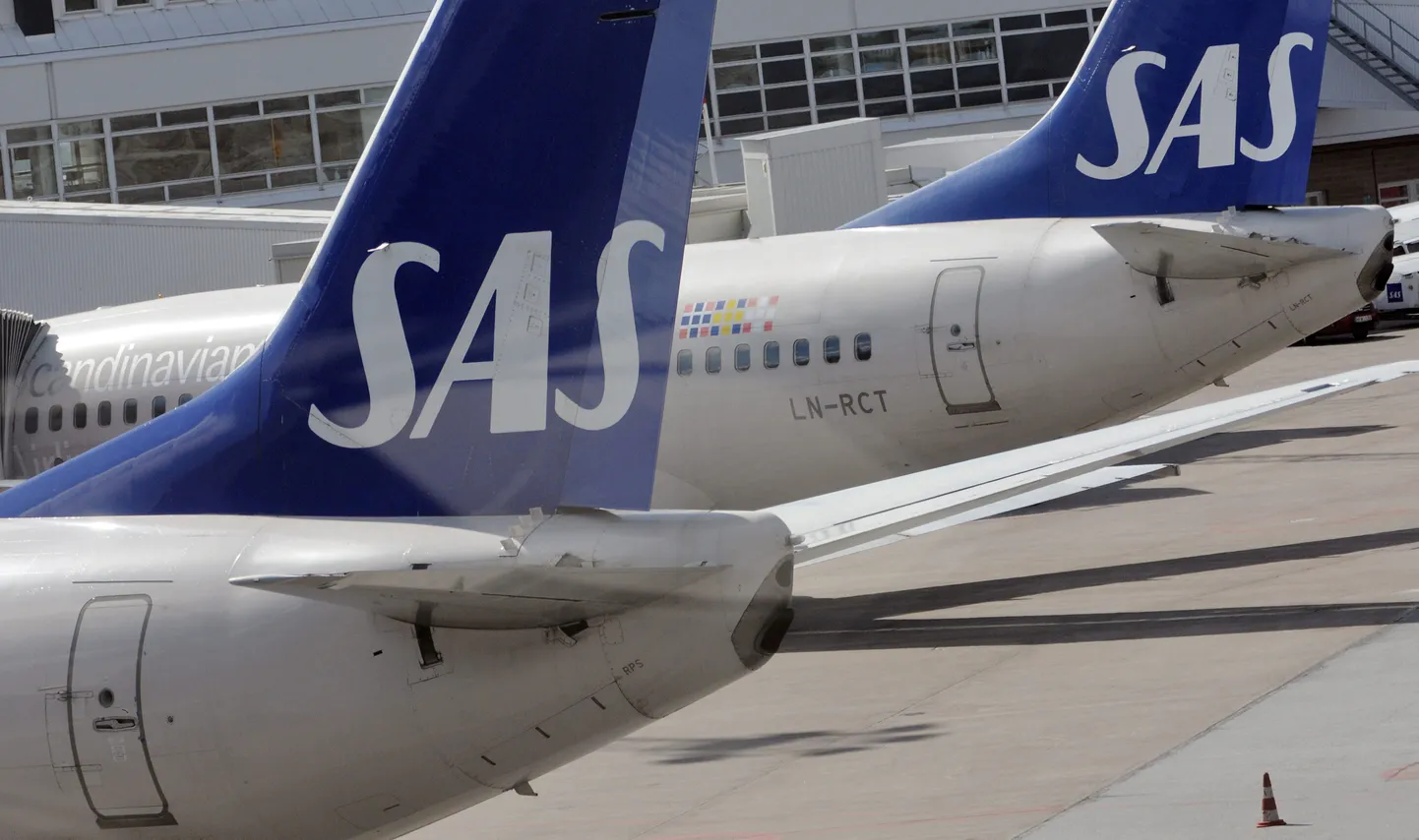 SASi lennukid Arlanda lennuväljaj