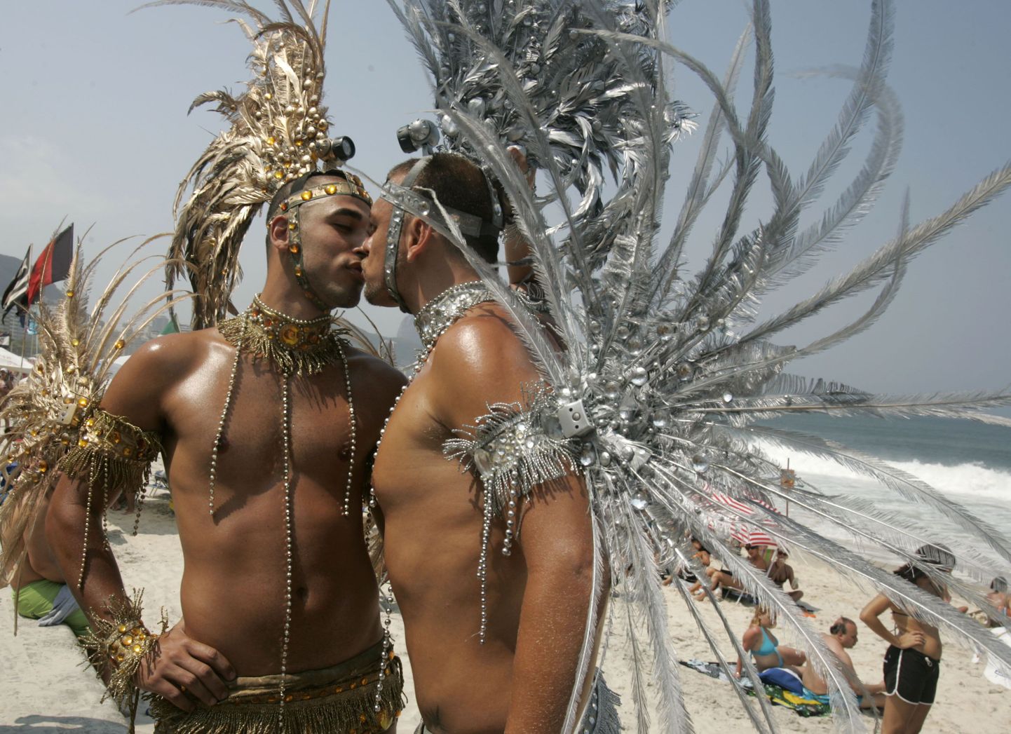 Gay Pride paraad Copacabana rannal.