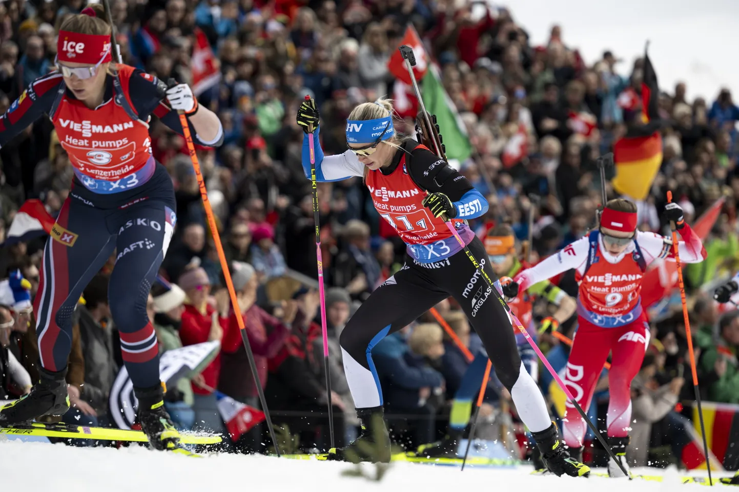 Eesti avavahetust sõitis Regina Ermits.