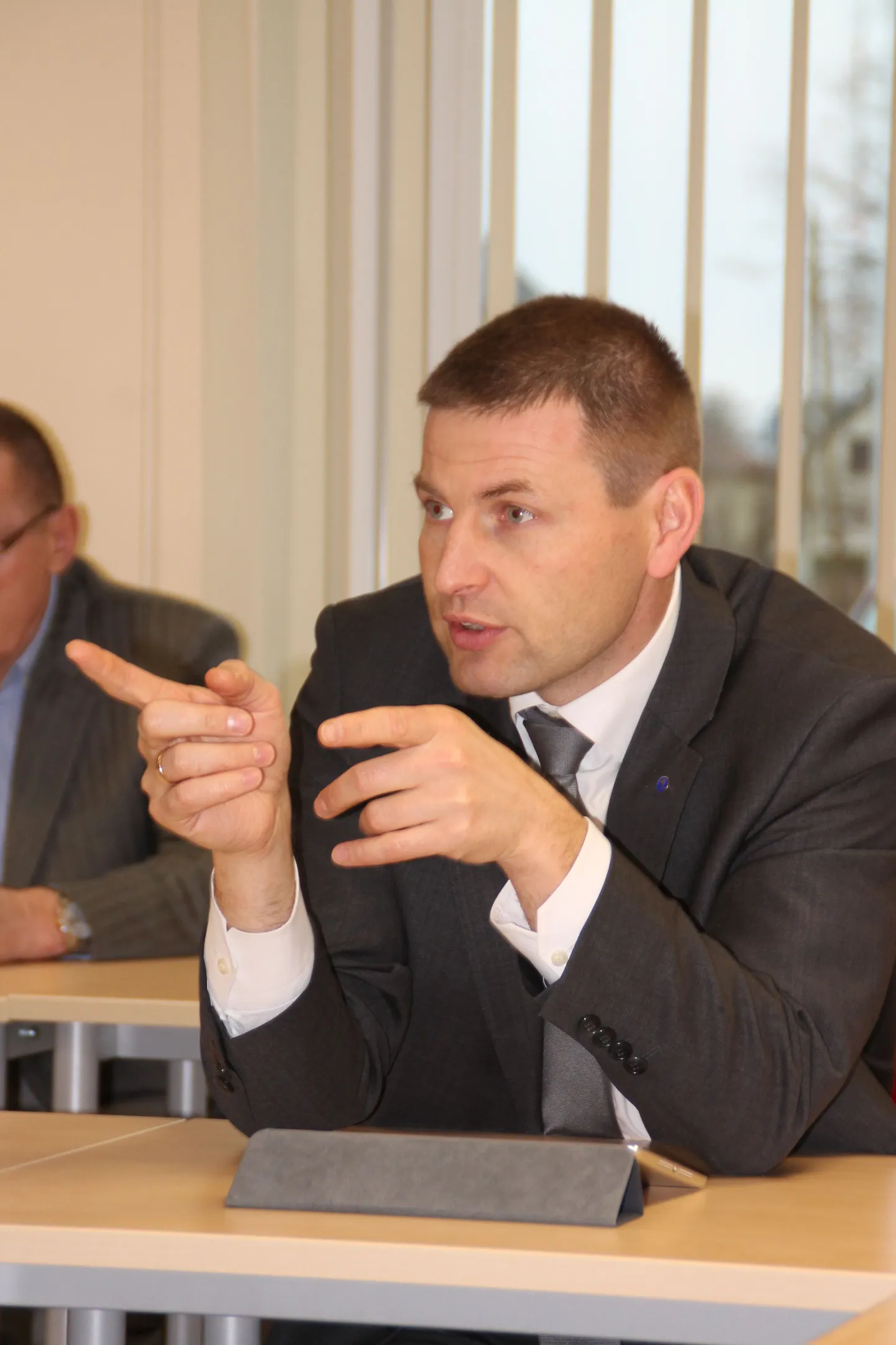 Reformierakonna praegune esimees Hanno Pevkur, kelle varsti vahetab välja Kaja Kallas.