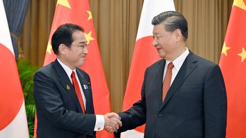 Jaapani peaminister väljendas Xile muret regiooni julgeoleku pärast