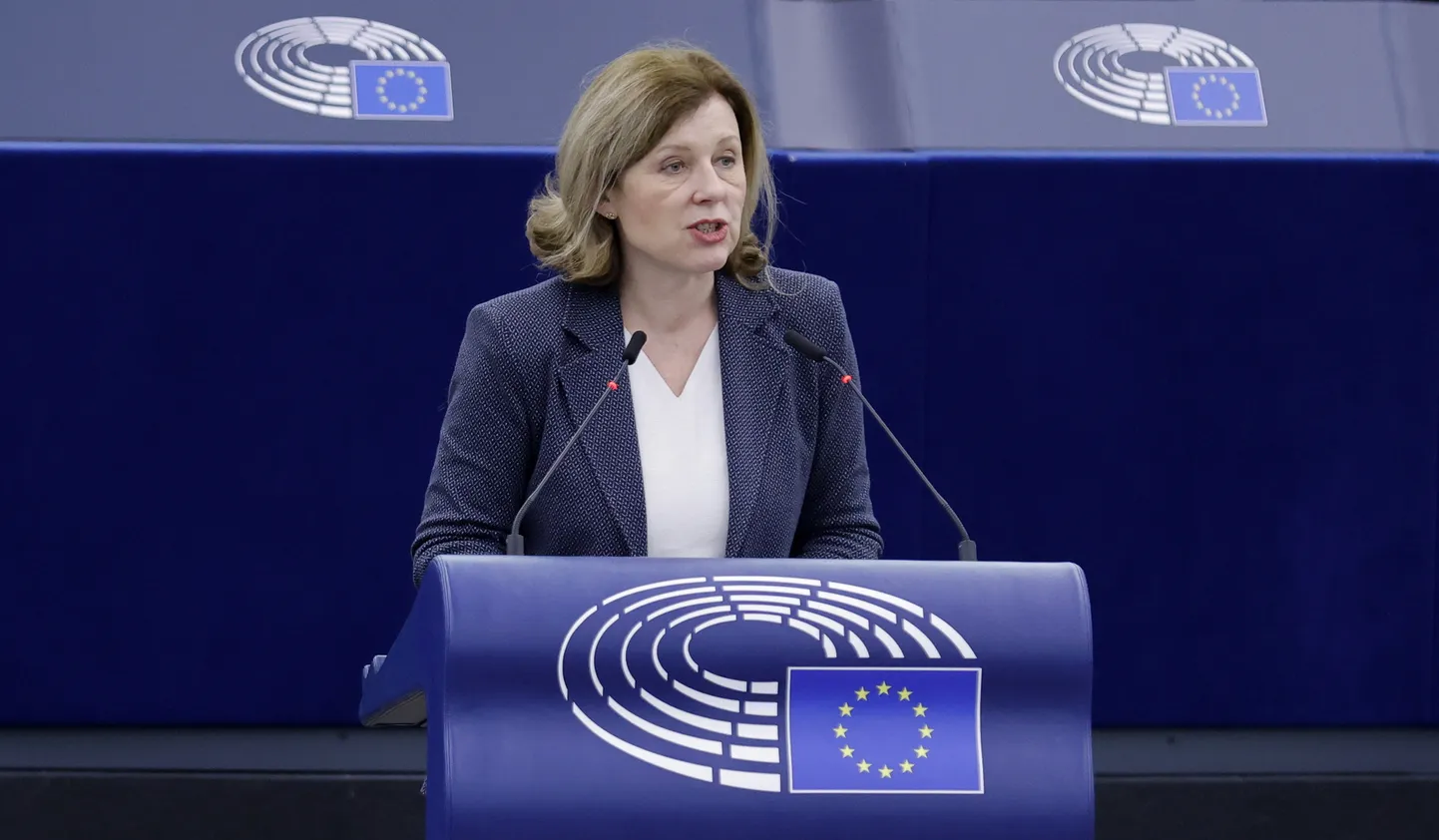 Eiropas Komisijas viceprezidente Vera Jourova.