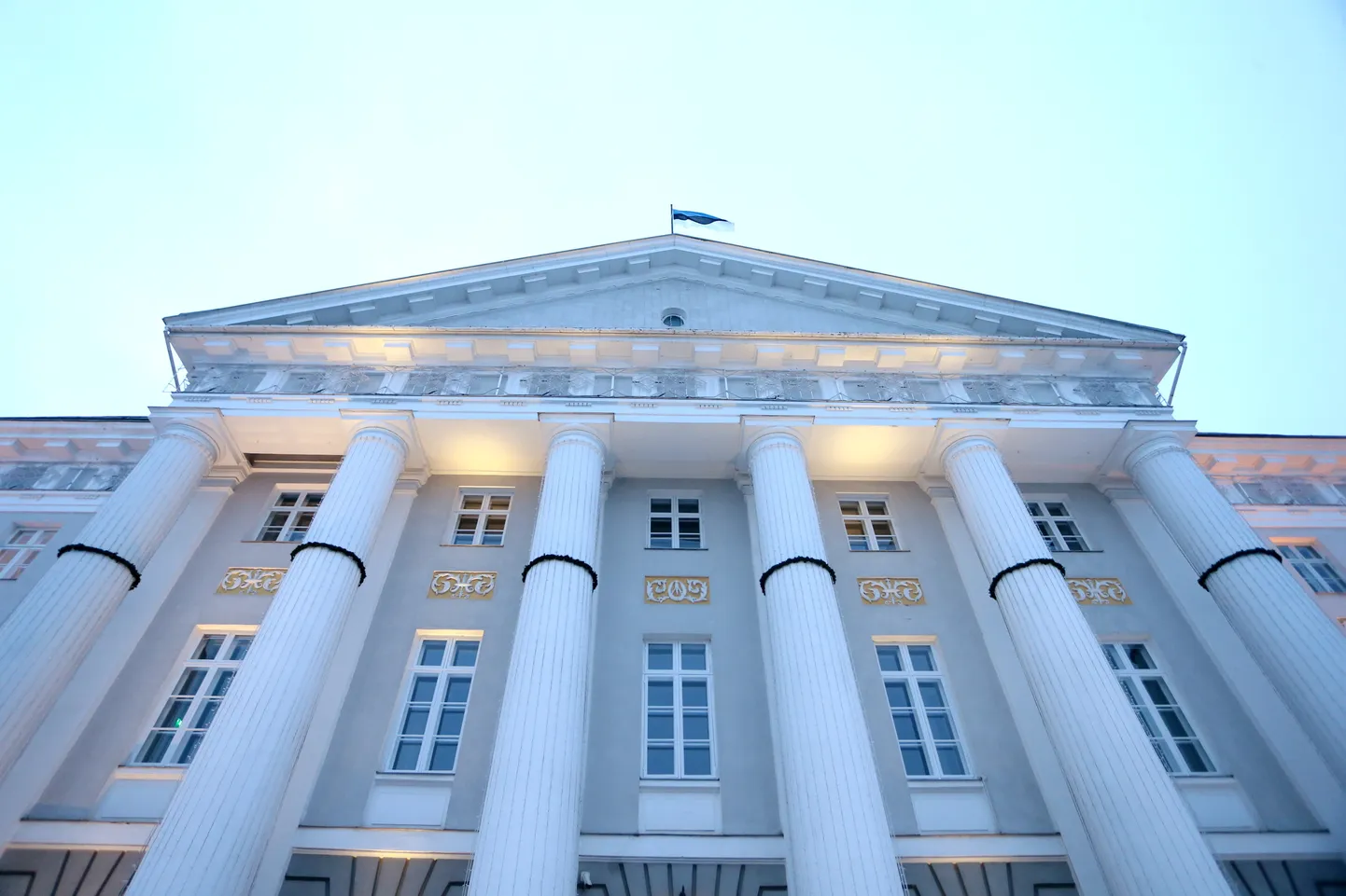 Tartu ülikooli peahoone.