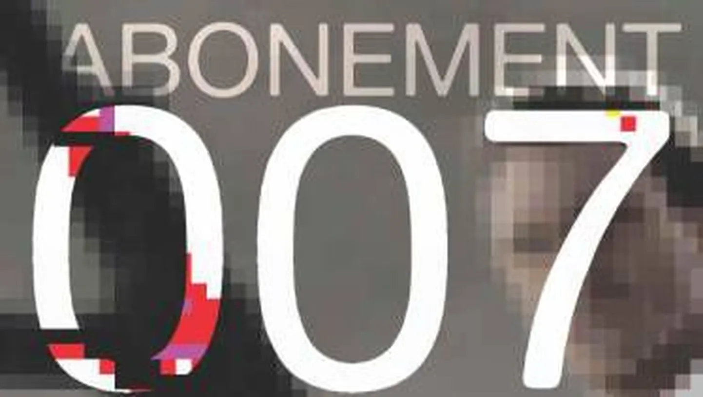 Abonement 007 on Pärnu Ooperi kontserdisari.