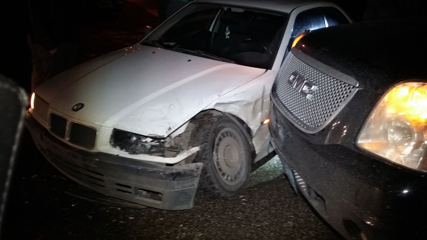 Liiklusõnnetus Tartus